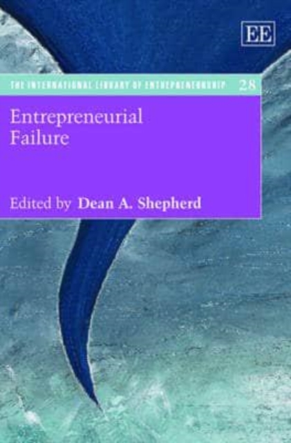 Entrepreneurial Failure Shepherd Hardback Edward Elgar 9781781954454