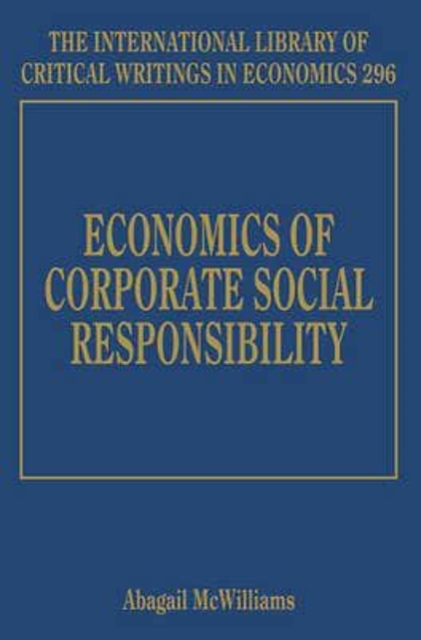 Economics of Corporate Social Responsibility Mcwilliams Hardback Edward Elgar