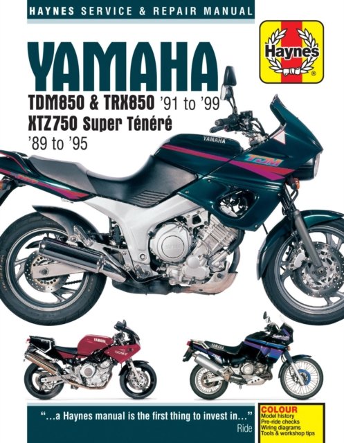 Yamaha TDM850, TRX850 & XTZ750 (89 – 99) Haynes – 89–99 Haynes Paperback