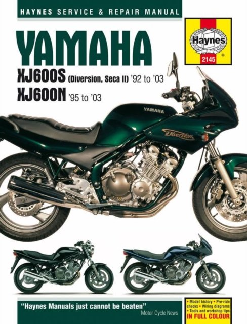 Yamaha XJ600S (Diversion, Seca II) & XJ600N Four – 92–03 Haynes Paperback