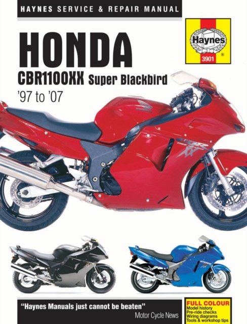 Honda CBR1100XX Super Blackbird (97–07) – 97–07 Haynes Paperback 9781785210525