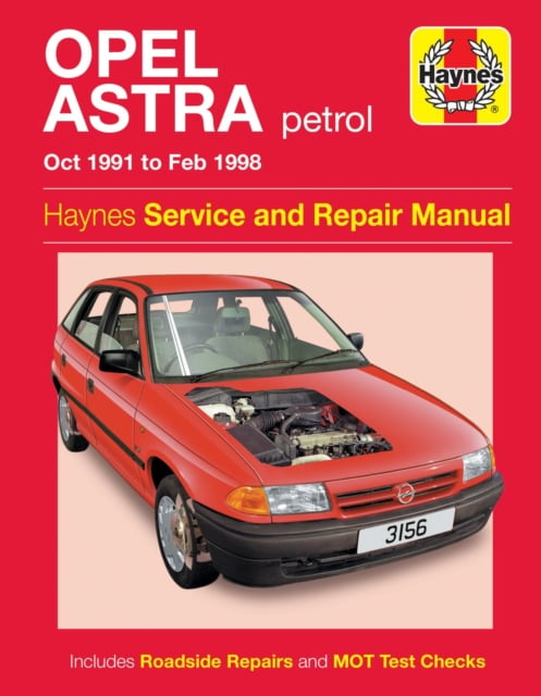 Opel Astra Petrol Haynes Paperback Haynes 1A – UK Car Manuals 9781785213311