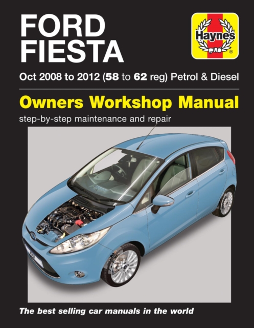 Ford Fiesta (Oct `08–Nov `12) Update Mead Paperback Haynes 1A – UK Car Manuals