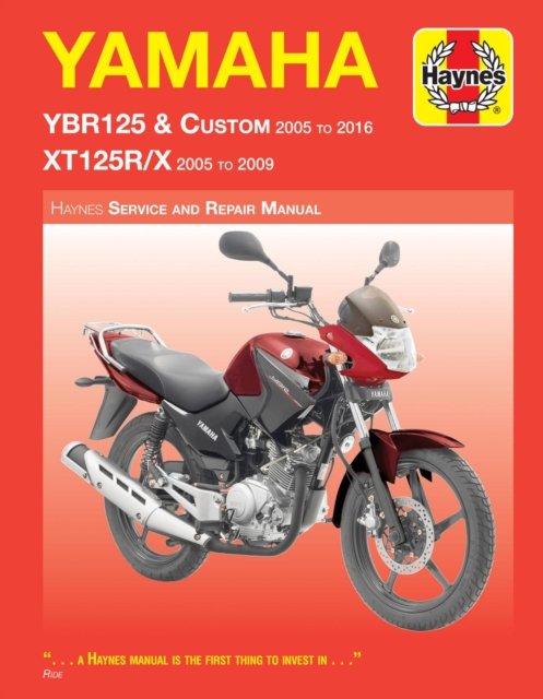 Yamaha YBR125 (05 – 16) & XT125R/X (05 – 09) Haynes Repair Manual Mather