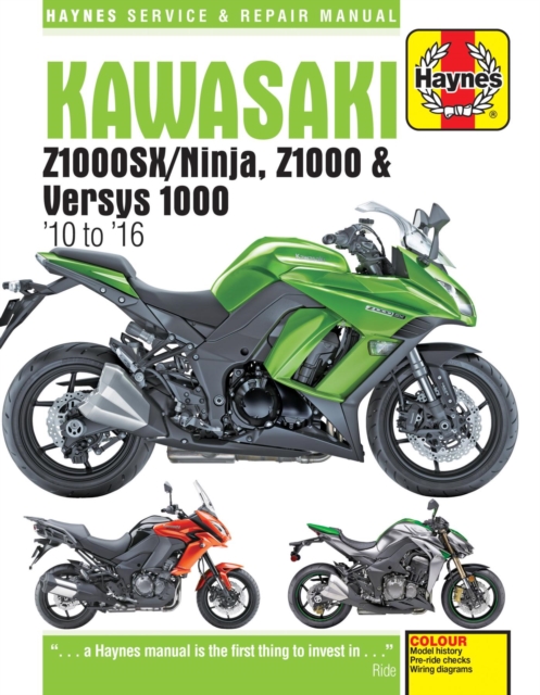 Kawasaki Z1000, Z1000SX & Versys (`10 – `16) Coombs Paperback 9781785213779