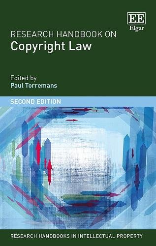 Research Handbook on Copyright Law – Second Edition Torremans Hardback
