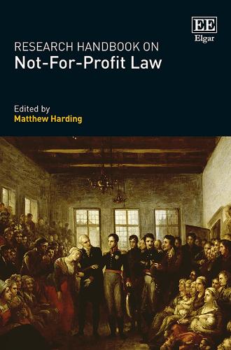 Research Handbook on Not–For–Profit Law Harding Hardback Edward Elgar