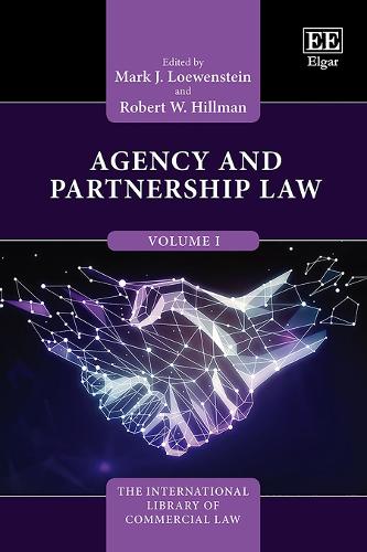 Agency and Partnership Law Loewenstein Hillman Hardback Edward Elgar