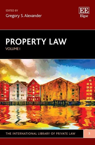 Property Law Alexander Hardback Edward Elgar 9781786436849