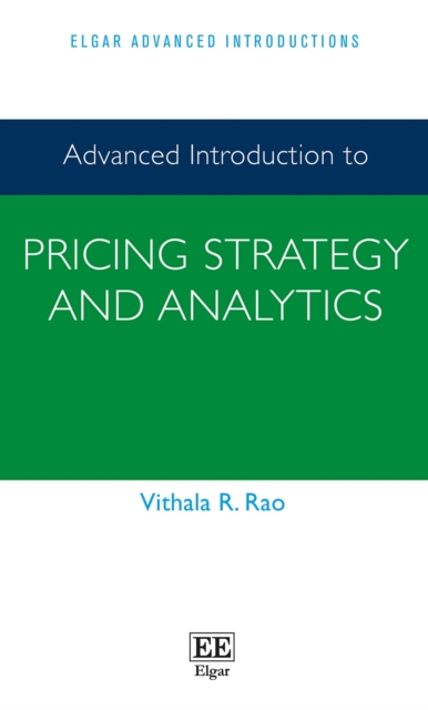 Advanced Introduction to Pricing Strategy and Analytics Rao Paperback