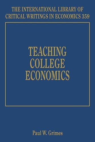 Teaching College Economics Grimes Hardback Edward Elgar 9781788112185