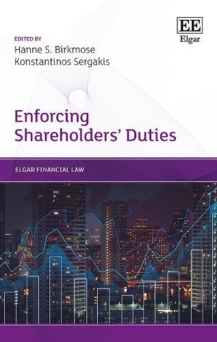 Enforcing Shareholders  Duties Birkmose Sergakis Hardback Edward Elgar