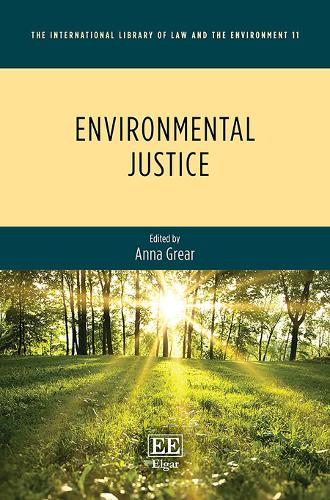 Environmental Justice Grear Hardback Edward Elgar 9781788970235