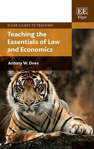 Teaching the Essentials of Law and Economics Dnes Hardback Edward Elgar