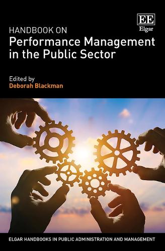 Handbook on Performance Management in the Public Sector Blackman Hardback