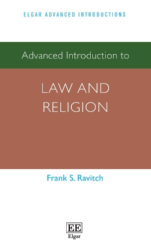 Advanced Introduction to Law and Religion Ravitch Paperback Edward Elgar
