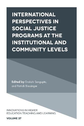 International perspectives in social justice programs at the institutional and …