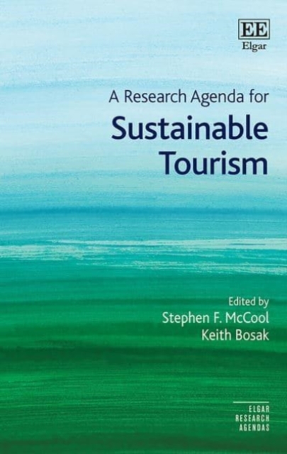 A Research Agenda for Sustainable Tourism Mccool Bosak Paperback Edward Elgar
