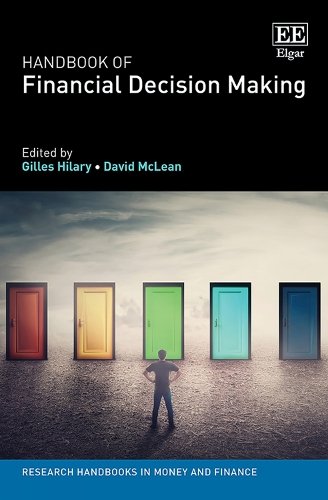 Handbook of Financial Decision Making Hilary Mclean Hardback Edward Elgar