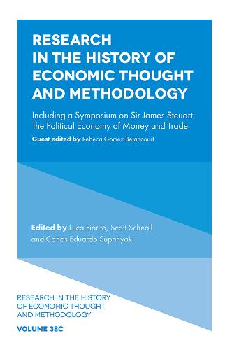 Research in the History of Economic Thought and – Including a Symposium on Sir …