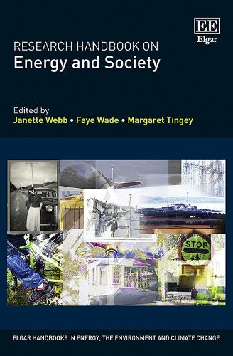 Research Handbook on Energy and Society Webb Wade Tingey Hardback Edward Elgar