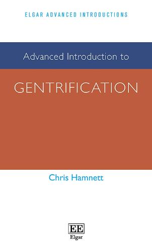 Advanced Introduction to Gentrification Hamnett Hardback Edward Elgar