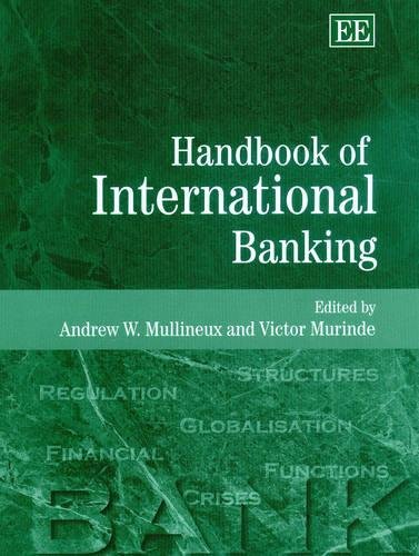 Handbook of International Banking Mullineux Murinde Hardback Edward Elgar