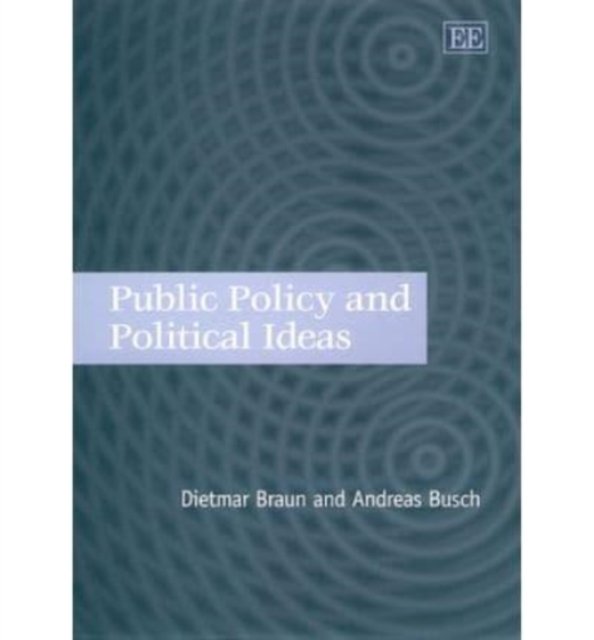 Public Policy and Political Ideas Braun Busch Hardback Edward Elgar