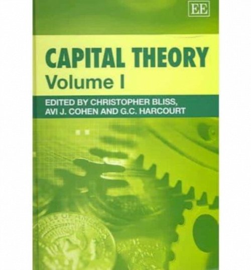Capital Theory Bliss Cohen Harcourt Hardback Edward Elgar 9781840644814