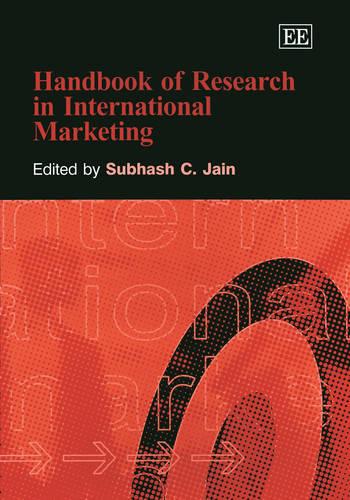 Handbook of Research in International Marketing Jain Hardback Edward Elgar