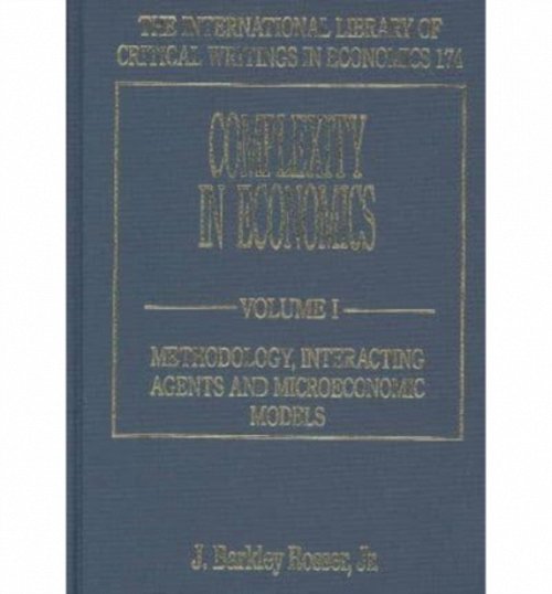 Complexity in Economics Rosser Jr. Hardback Edward Elgar 9781840649895