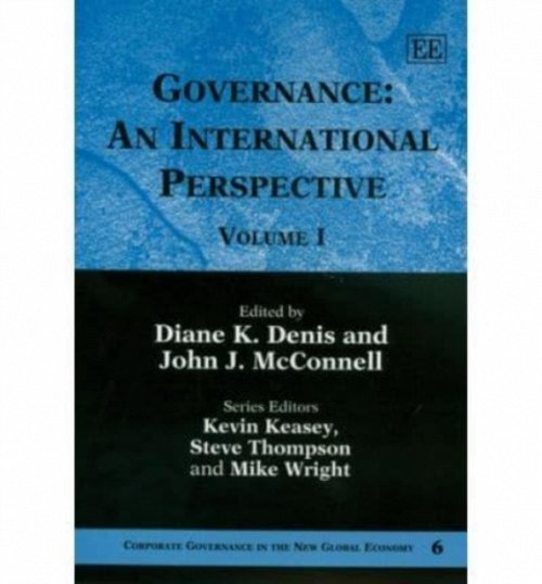 Governance: An International Perspective Denis Mcconnell Hardback Edward Elgar