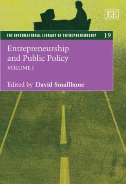 Entrepreneurship and Public Policy Smallbone Hardback Edward Elgar 9781845421175