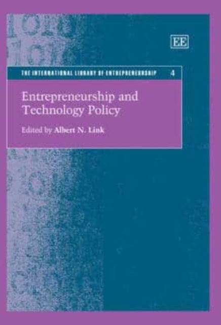 Entrepreneurship and Technology Policy Link Hardback Edward Elgar 9781845423087