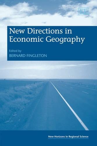 New Directions in Economic Geography Fingleton Hardback Edward Elgar