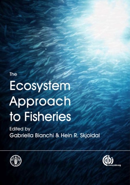 Ecosystem Approach to Fisheries Bianchi Skjoldal Hardback CABI 9781845934149