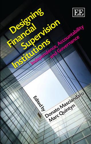 Designing Financial Supervision Institutions – Independence, Accountability and…