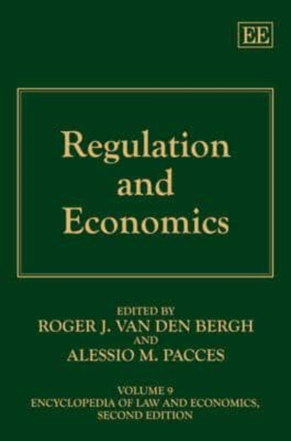 Regulation and Economics Van Den Bergh Pacces Hardback Edward Elgar