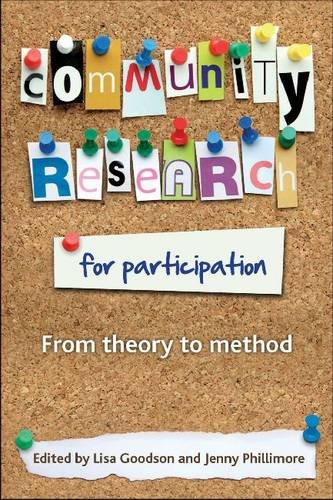 Community Research for Participation – From Theory  to Method Goodson Paperback