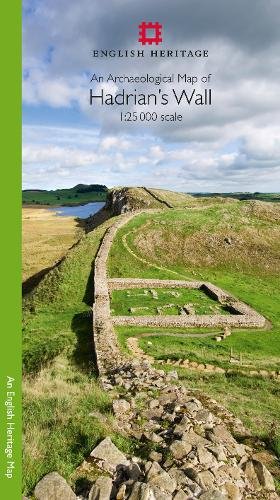 An Archaeological Map of Hadrian`s Wall – 1:25000 Scale Revised Edition Lup