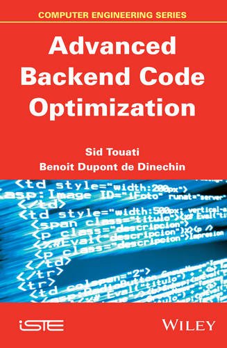 Advanced Backend Optimization Touati Hardback ISTE Ltd. 9781848215382