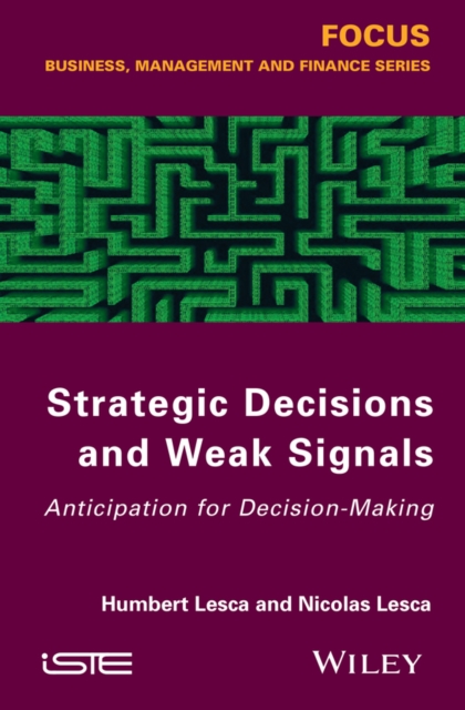 Strategic Decisions and Weak Signals – Anticipation for Decision–Making Lesca