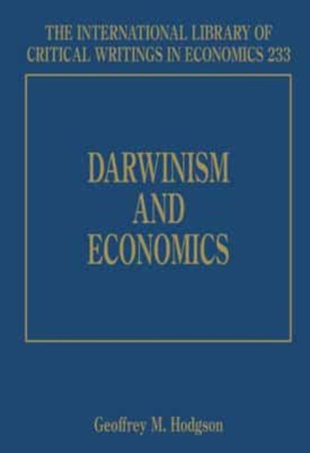 Darwinism and Economics Hodgson Hardback Edward Elgar 9781848440722