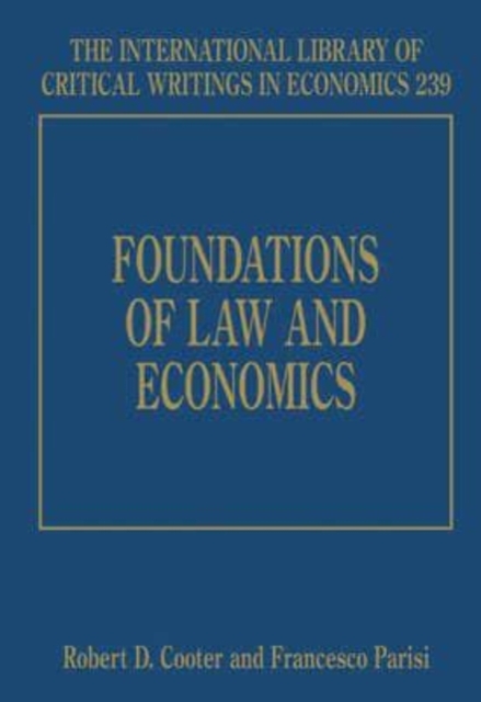 Foundations of Law and Economics Cooter Parisi Hardback Edward Elgar