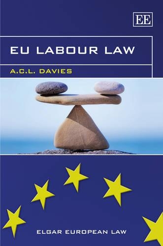 EU Labour Law Davies Hardback Edward Elgar 9781848449985