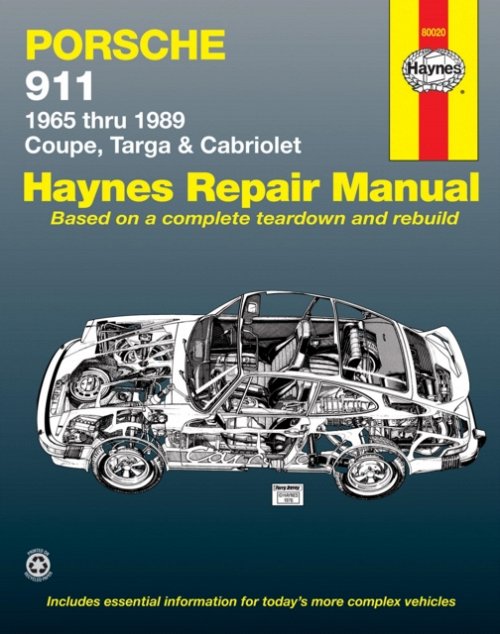 Porsche 911 (1965–1989) for Coupe, Targa & Cabriolet Haynes Repair Manual (USA)