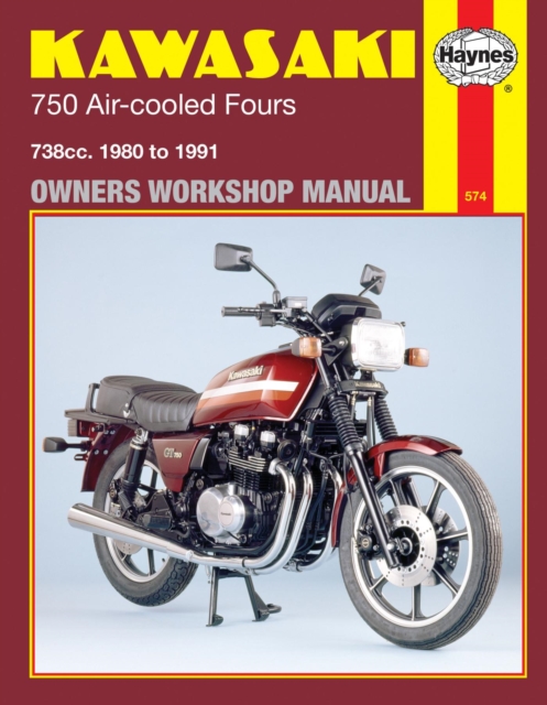 Kawasaki 750 Air–Cooled Fours (80 – 91) Haynes Publishi Paperback 9781850108283