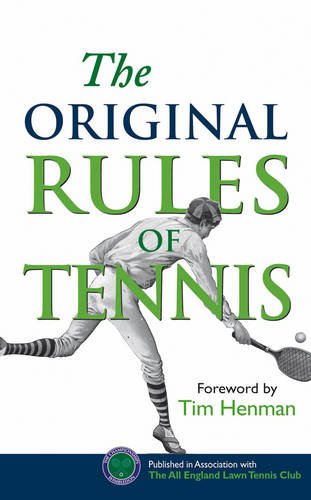The Original Rules of Tennis Barrett Hardback The Bodleian Library 9781851243181