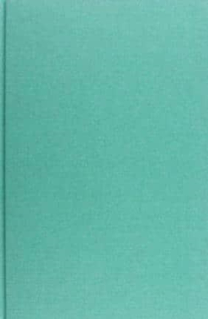 Transport, The Environment And Economic Policy Button Hardback Edward Elgar
