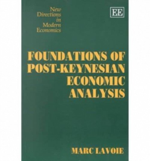 Foundations of Post–Keynesian Economic Analysis Lavoie Paperback Edward Elgar